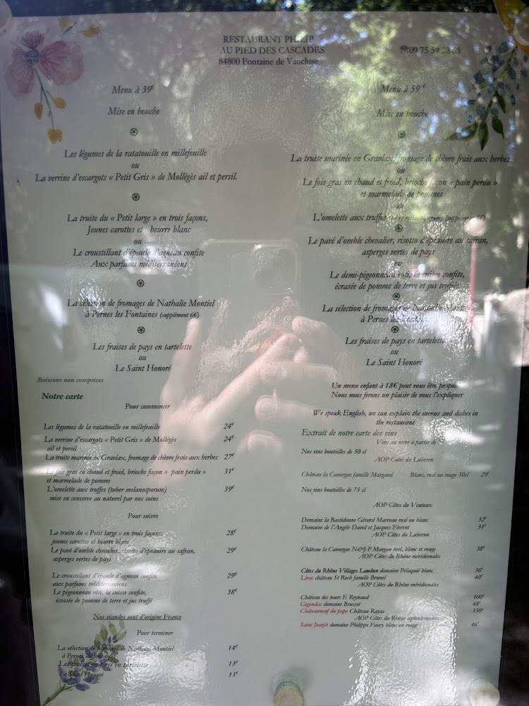 Restaurant Philip - Menu Image 1