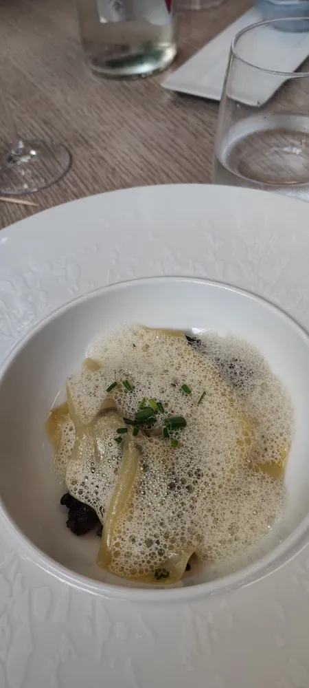 Raviole Ouverte de Petits Gris